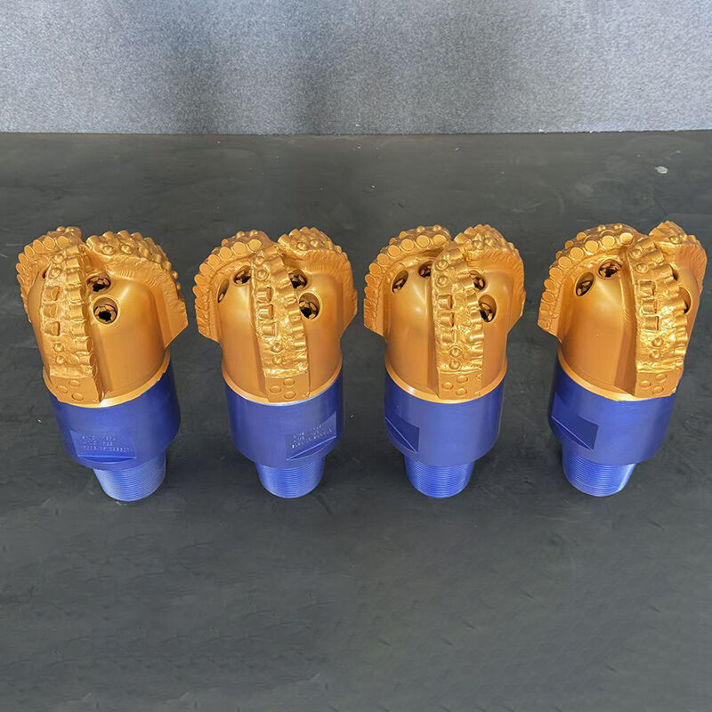 Su Kuyusu Sondaj Taş Kaya Kesme Aletleri 3 Bıçaklı 8 1/2 inç (215.9mm) Matkap Uçları matris Gövde Elmas Pdc Ucu