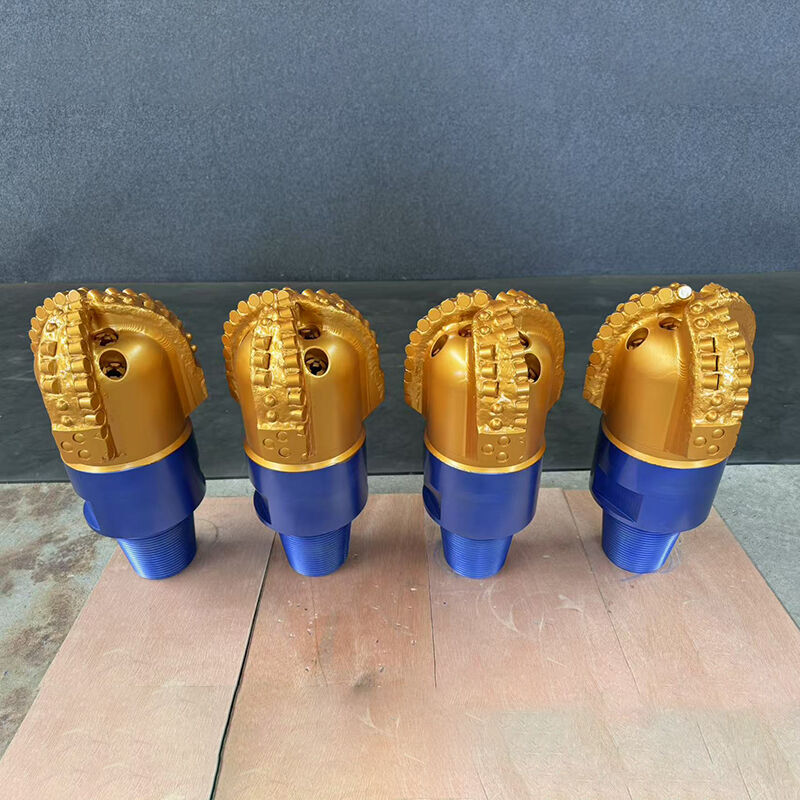 Su Kuyusu Sondaj Taş Kaya Kesme Aletleri 3 Bıçaklı 8 1/2 inç (215.9mm) Matkap Uçları matris Gövde Elmas Pdc Ucu